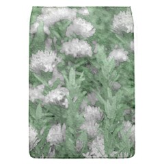 Green And White Textured Botanical Motif Manipulated Photo Removable Flap Cover (s) by dflcprintsclothing