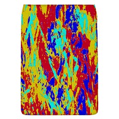 Multicolored Vibran Abstract Textre Print Removable Flap Cover (L)