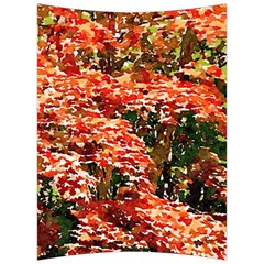 Red Maples in Watercolor Back Support Cushion