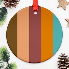 Stripey 15 Ornament (round) by anthromahe