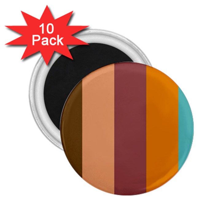 Stripey 15 2.25  Magnets (10 pack) 