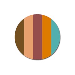 Stripey 15 Magnet 3  (round) by anthromahe