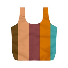 Stripey 15 Full Print Recycle Bag (m) by anthromahe