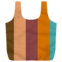 Stripey 15 Full Print Recycle Bag (xl) by anthromahe