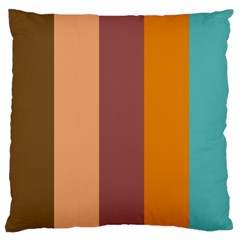 Stripey 15 Large Flano Cushion Case (two Sides) by anthromahe