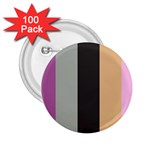 Stripey 16 2.25  Buttons (100 pack)  Front