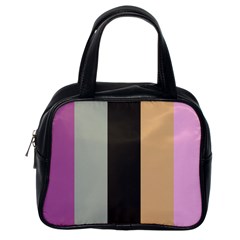 Stripey 16 Classic Handbag (one Side) by anthromahe