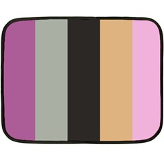 Stripey 16 Double Sided Fleece Blanket (mini)  by anthromahe