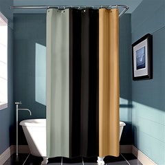 Stripey 16 Shower Curtain 36  X 72  (stall)  by anthromahe