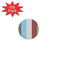 Stripey 17 1  Mini Buttons (100 Pack)  by anthromahe