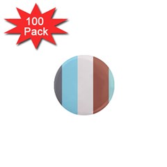 Stripey 17 1  Mini Magnets (100 Pack)  by anthromahe