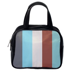 Stripey 17 Classic Handbag (one Side) by anthromahe