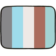 Stripey 17 Double Sided Fleece Blanket (mini)  by anthromahe