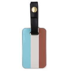 Stripey 17 Luggage Tag (one Side) by anthromahe