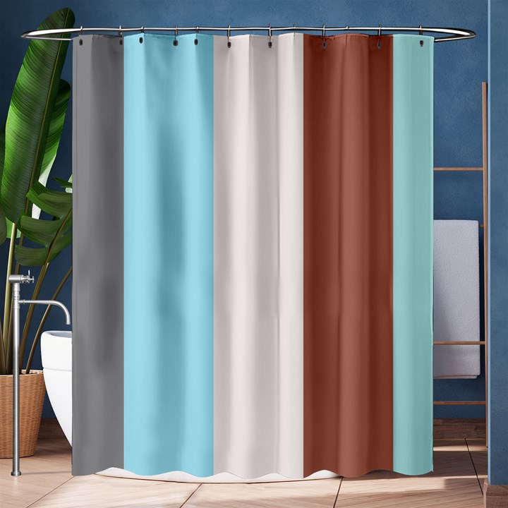 Stripey 17 Shower Curtain 60  x 72  (Medium) 