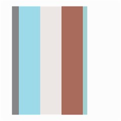 Stripey 17 Small Garden Flag (two Sides) by anthromahe