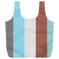 Stripey 17 Full Print Recycle Bag (xl) by anthromahe