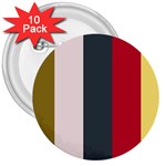 Stripey 18 3  Buttons (10 pack)  Front