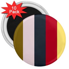 Stripey 18 3  Magnets (10 pack) 