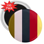 Stripey 18 3  Magnets (100 pack) Front