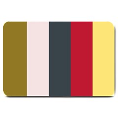 Stripey 18 Large Doormat  by anthromahe