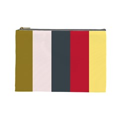 Stripey 18 Cosmetic Bag (large) by anthromahe