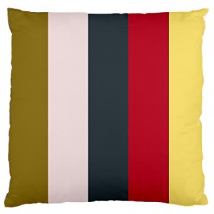 Stripey 18 Large Flano Cushion Case (two Sides) by anthromahe