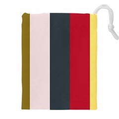 Stripey 18 Drawstring Pouch (5xl) by anthromahe