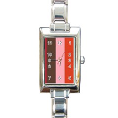 Stripey 19 Rectangle Italian Charm Watch by anthromahe