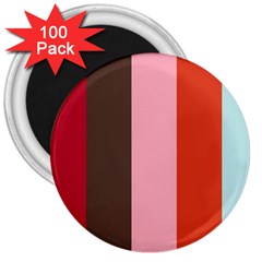 Stripey 19 3  Magnets (100 Pack)