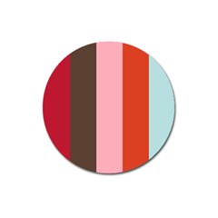 Stripey 19 Magnet 3  (round) by anthromahe