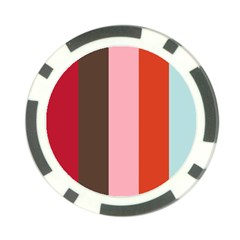 Stripey 19 Poker Chip Card Guard by anthromahe