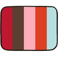 Stripey 19 Double Sided Fleece Blanket (mini)  by anthromahe