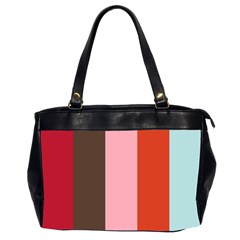 Stripey 19 Oversize Office Handbag (2 Sides) by anthromahe