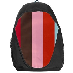 Stripey 19 Backpack Bag by anthromahe