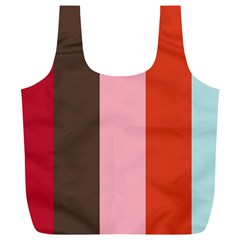 Stripey 19 Full Print Recycle Bag (xl) by anthromahe