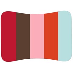 Stripey 19 Velour Seat Head Rest Cushion by anthromahe