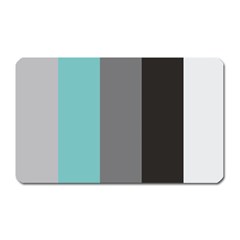 Stripey 20 Magnet (Rectangular)