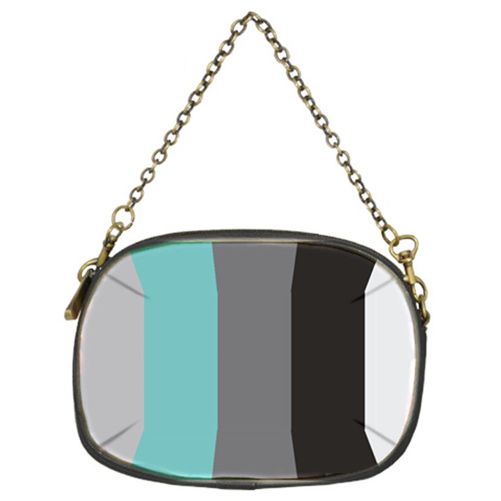 Stripey 20 Chain Purse (Two Sides)