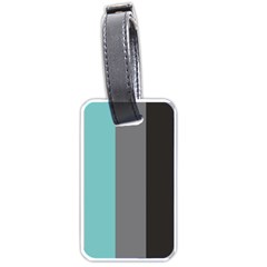 Stripey 20 Luggage Tag (one side)