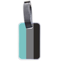 Stripey 20 Luggage Tag (two sides)