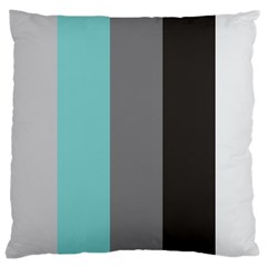 Stripey 20 Large Cushion Case (two Sides) by anthromahe