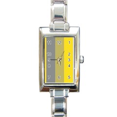 Stripey 21 Rectangle Italian Charm Watch by anthromahe