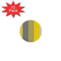 Stripey 21 1  Mini Buttons (10 Pack)  by anthromahe