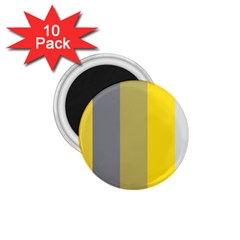 Stripey 21 1 75  Magnets (10 Pack)  by anthromahe