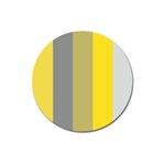 Stripey 21 Magnet 3  (Round) Front