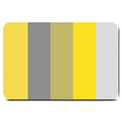 Stripey 21 Large Doormat  by anthromahe