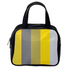 Stripey 21 Classic Handbag (one Side) by anthromahe