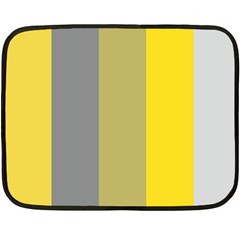 Stripey 21 Fleece Blanket (mini) by anthromahe