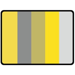 Stripey 21 Fleece Blanket (large)  by anthromahe